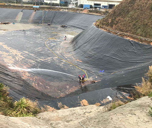 广饶废水池清理